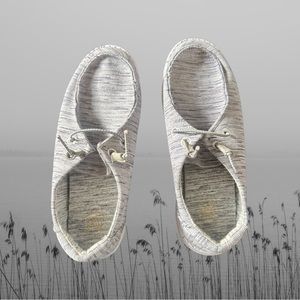 6.5 M TRUE CRAFT Diamond Slip On Oxfords